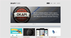 Desktop Screenshot of okapistudio.com